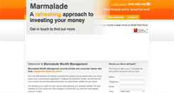 Desktop Screenshot of marmaladewealth.com